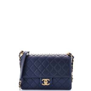 Chanel Chic Pearls Flap Bag Quilted #237949C34B